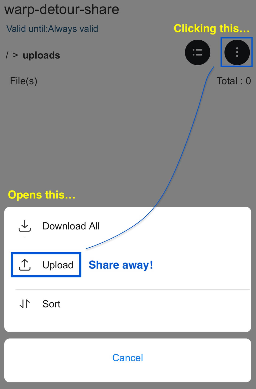 Share your photos with us